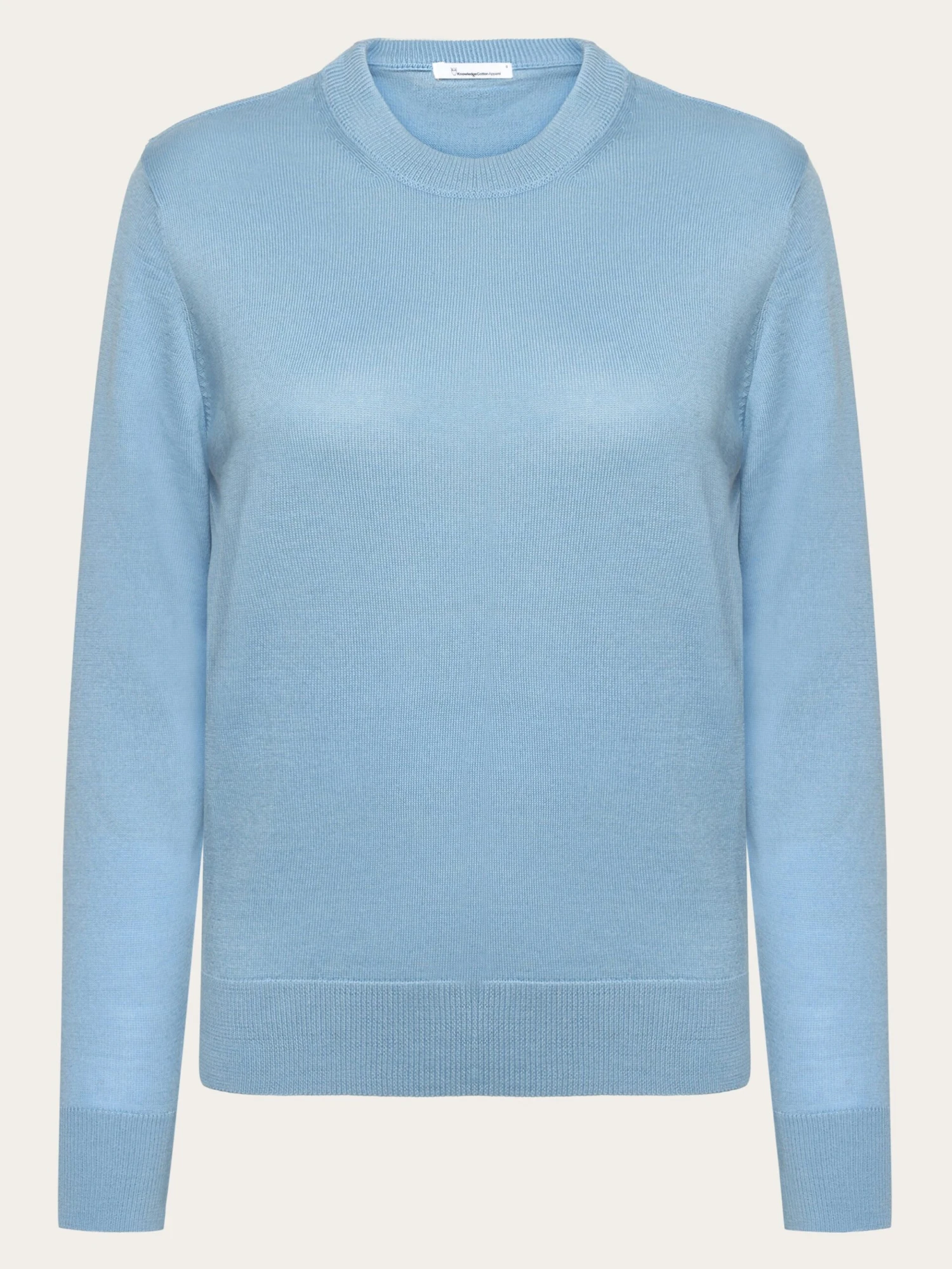 Merino Crew Neck Sweater - Glacier Lake 3 Merino Crew Neck Sweater - Glacier Lake