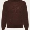 Fine Merino Roll Neck - RWS - Demitasse (brown) 2 Fine Merino Roll Neck - RWS - Demitasse (brown) -Knowledge Cotton Apparel Store Fine merino roll neck RWS Knits 2080062 1243 Demitasse brown