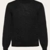 Fine Merino Roll Neck - RWS - Black Jet 1 Fine Merino Roll Neck - RWS - Black Jet -Knowledge Cotton Apparel Store Fine merino roll neck RWS Knits 2080062 1300 Black Jet
