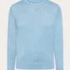 Fine Merino Roll Neck - RWS - Glacier Lake -Knowledge Cotton Apparel Store Fine merino roll neck RWS Knits 2080062 1463 Glacier Lake