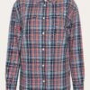 Flannel Boyfriend Fit Checked Shirt - GOTS/Vegan - Blue Check 2 Flannel Boyfriend Fit Checked Shirt - GOTS/Vegan - Blue Check -Knowledge Cotton Apparel Store Flannel boyfriend fit checked shirt GOTS Vegan Shirts 2090072 7021 blue check