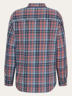 Flannel Boyfriend Fit Checked Shirt - GOTS/Vegan - Blue Check 8 Flannel Boyfriend Fit Checked Shirt - GOTS/Vegan - Blue Check -Knowledge Cotton Apparel Store Flannel boyfriend fit checked shirt GOTS Vegan Shirts 2090072 7021 blue check 2