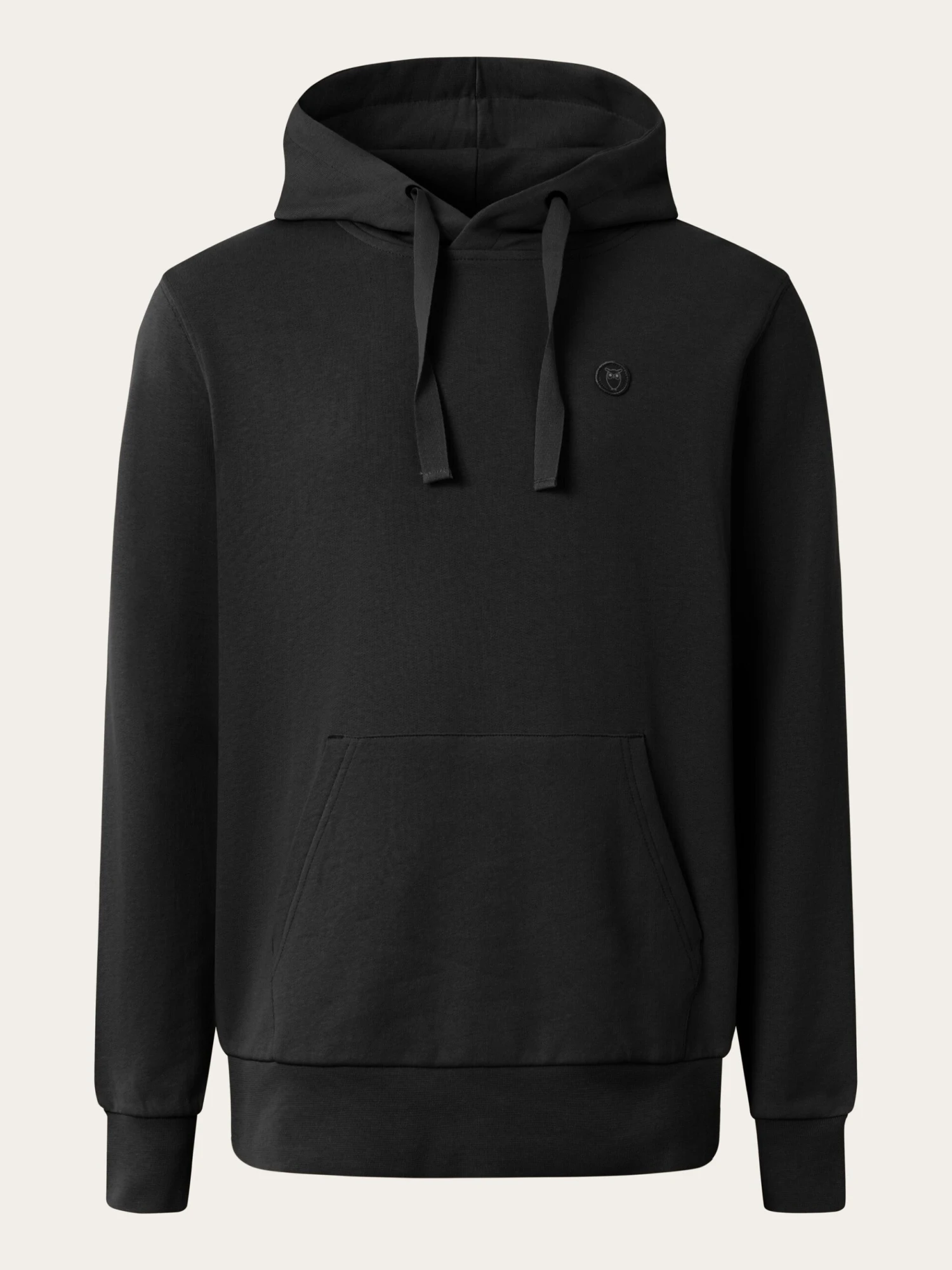 Hood Basic Badge Sweat - Black Jet 3 Hood Basic Badge Sweat - Black Jet