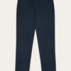 Iris Slim Pique Pant - Total Eclipse 2 Iris Slim Pique Pant - Total Eclipse -Knowledge Cotton Apparel Store IRIS mom mid rise canvas pique chino GOTS Vegan Pants 2070057 1001 Total Eclipse