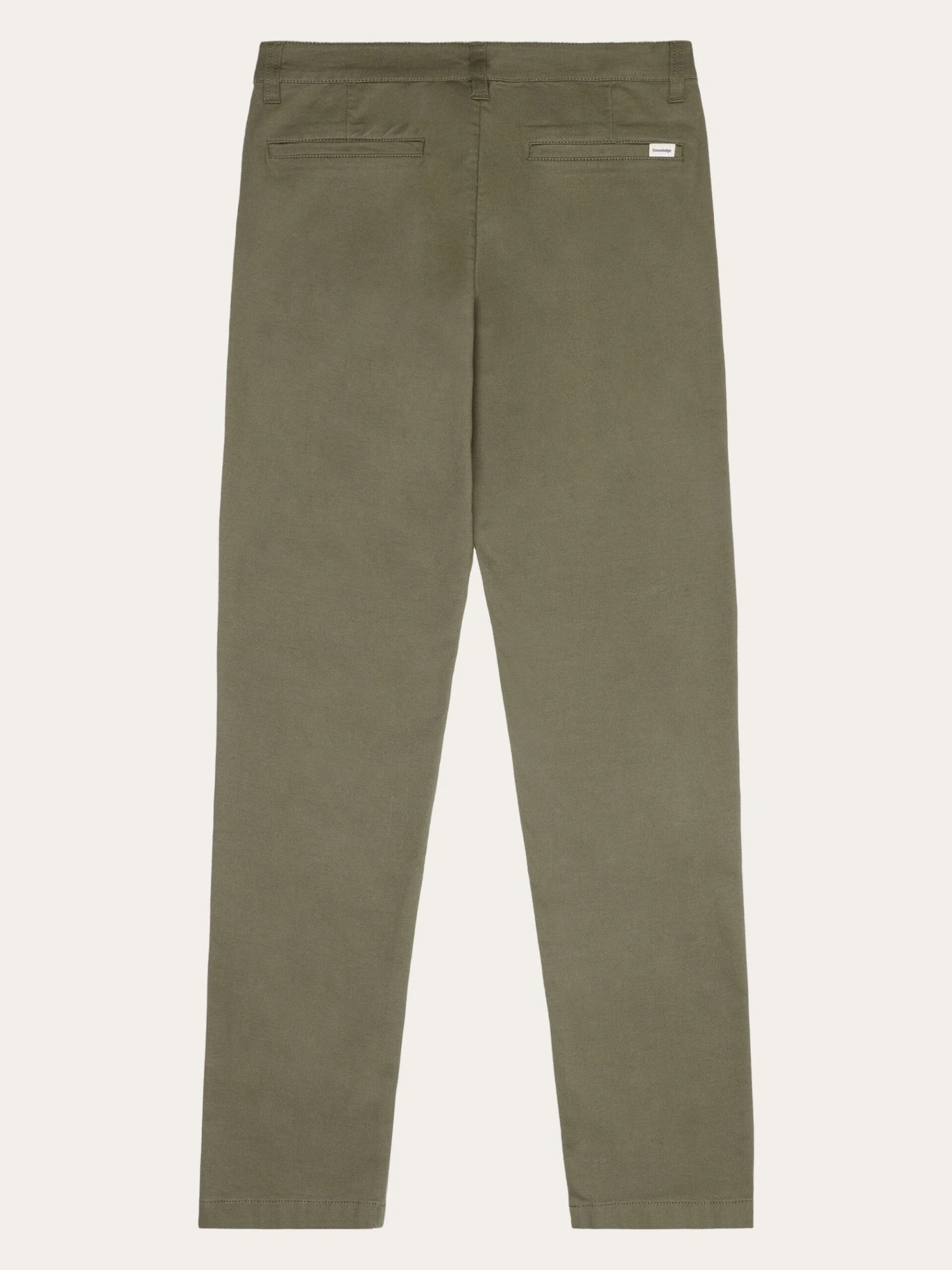 Iris Slim Pique Pant - Burned Olive 5 Iris Slim Pique Pant - Burned Olive - Image 3