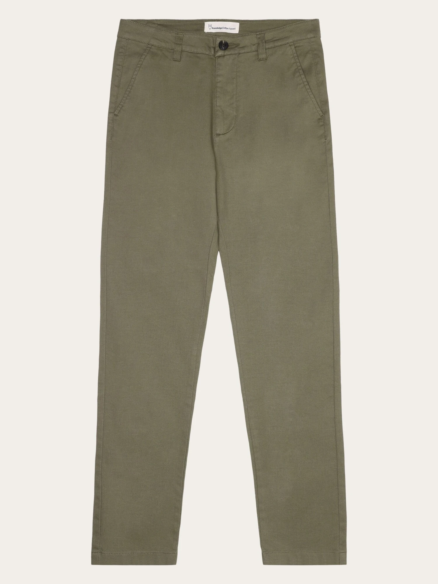 Iris Slim Pique Pant - Burned Olive 3 Iris Slim Pique Pant - Burned Olive