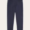 IRIS Mom Mid-rise Garment Dyed Twill 5-pocket Pants - GOTS/Vegan - Night Sky 1 IRIS Mom Mid-rise Garment Dyed Twill 5-pocket Pants - GOTS/Vegan - Night Sky -Knowledge Cotton Apparel Store IRIS mom mid rise garment dyed twill 5 pocket pants GOTS Vegan Pants 2070058 1412 Night Sky