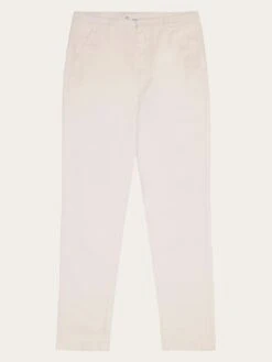 IRIS Mom Mid-rise Twill Chino - GOTS/Vegan - Egret