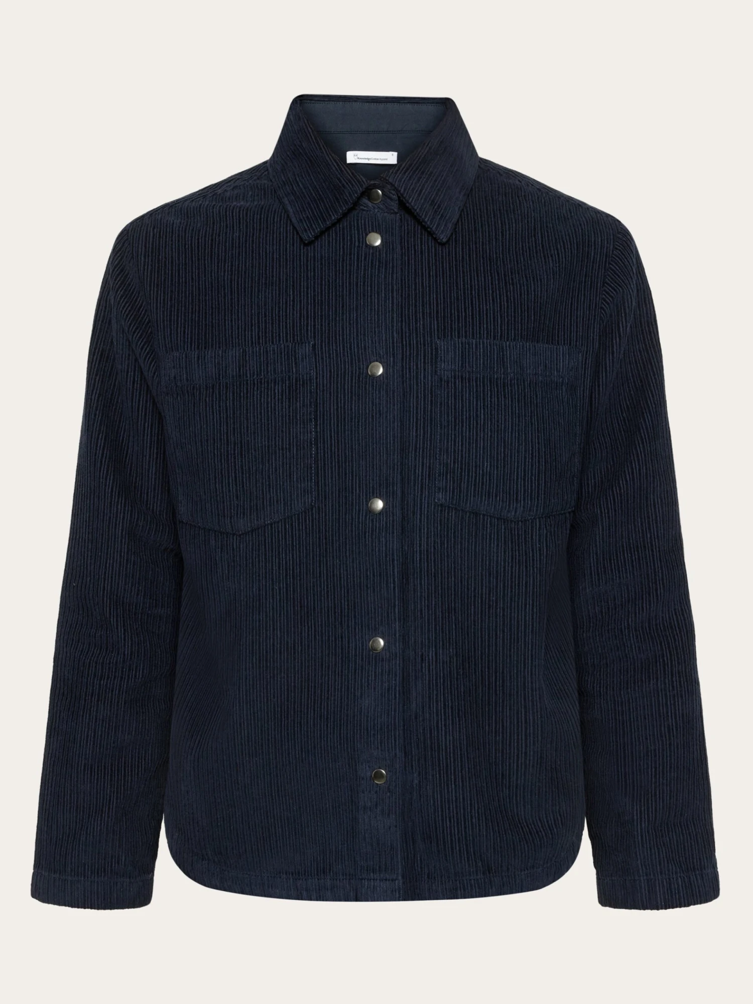Irregular Corduroy Overshirt- GOTS/Vegan - Night Sky 3 Irregular Corduroy Overshirt- GOTS/Vegan - Night Sky