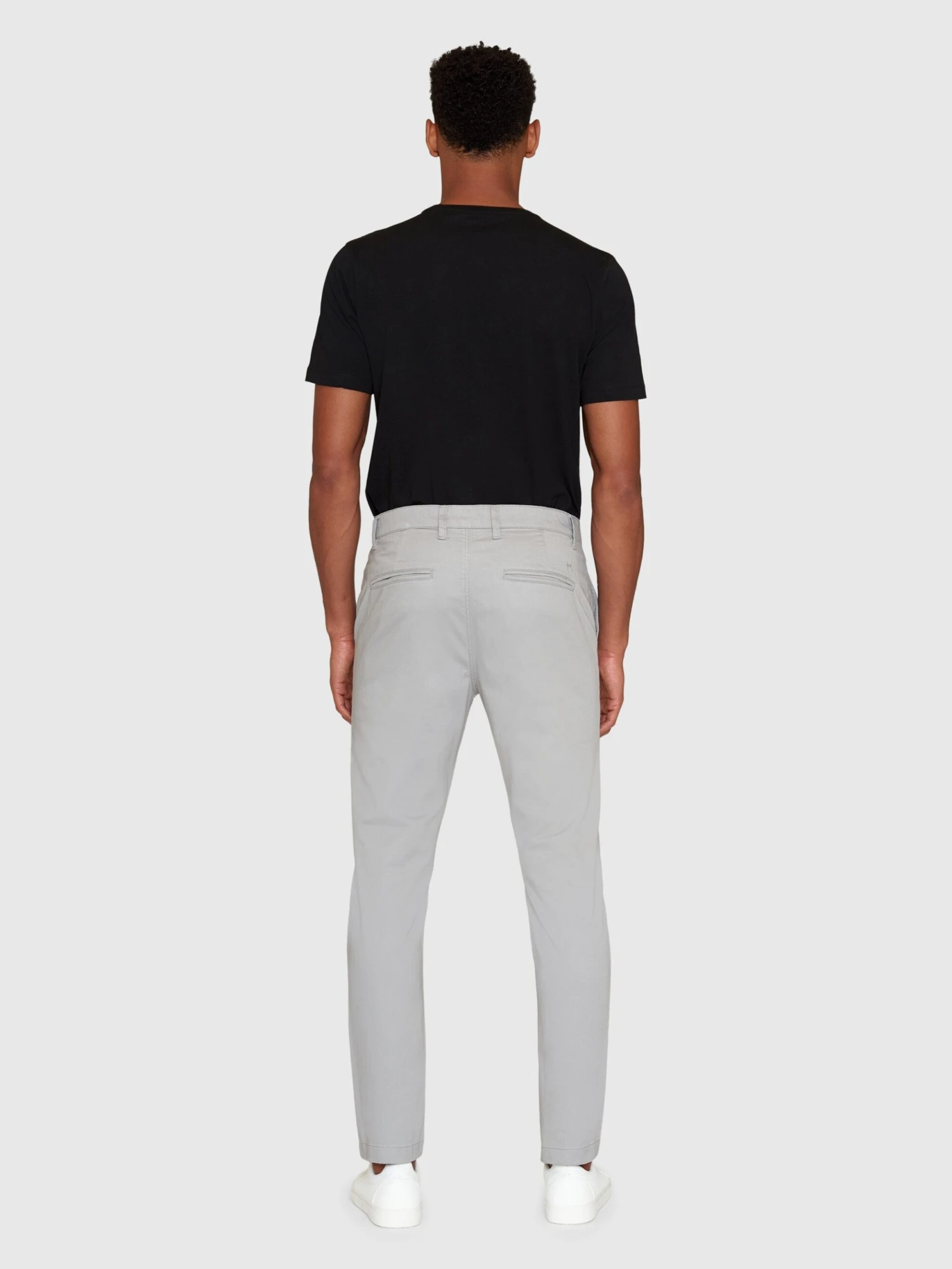 LUCA Slim Twill Chino Pants - Alloy 7 LUCA Slim Twill Chino Pants - Alloy - Image 5