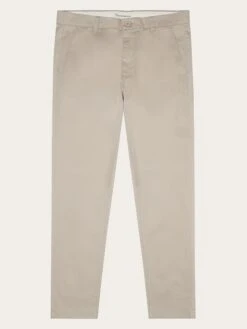 LUCA Slim Twill Chino Pants - Light Feather Gray
