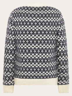 Lambswool Crew Neck Knit RWS - Blue Stripe 7 Lambswool Crew Neck Knit RWS - Blue Stripe -Knowledge Cotton Apparel Store Lambswool Crew Neck Knit RWS Knits 2080101 8021 Blue stripe 2