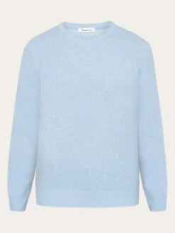 Lambswool Crew Neck - Asley Blue