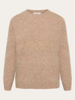 Lambswool Crew Neck - Kelp Melange
