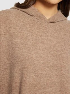 Lambswool Hood Knit - RWS - Kelp Melange -Knowledge Cotton Apparel Store Lambswool hood knit RWS Knits 2080053 1336 Kelp melange 4