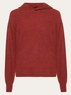 Lambswool Hood Knit - RWS - Fired Brick