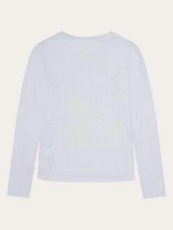 Long Sleeve Linen T-shirt - GOTS/Vegan - Bright White 15 Long Sleeve Linen T-shirt - GOTS/Vegan - Bright White -Knowledge Cotton Apparel Store Long sleeve linen t shirt GOTS Vegan Long Sleeves 2120005 1010 Bright White 7