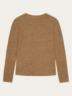 Long Sleeve Linen T-shirt - GOTS/Vegan - Tuffet 7 Long Sleeve Linen T-shirt - GOTS/Vegan - Tuffet -Knowledge Cotton Apparel Store Long sleeve linen t shirt GOTS Vegan Long Sleeves 2120005 1019 Tuffet 2