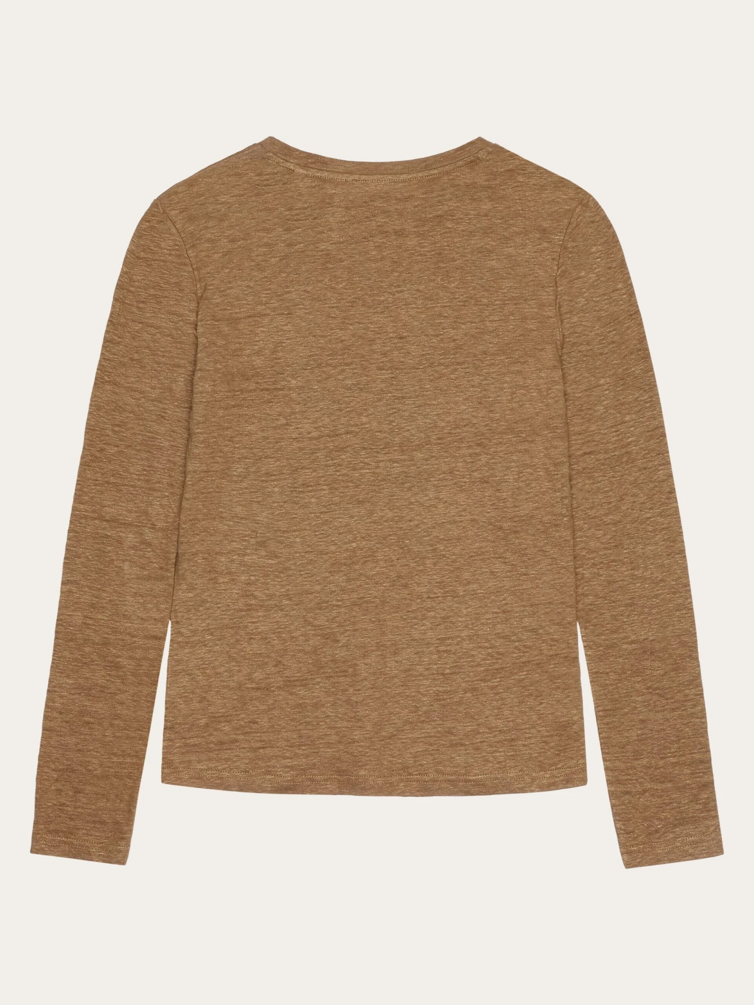 Long Sleeve Linen T-shirt - GOTS/Vegan - Tuffet 5 Long Sleeve Linen T-shirt - GOTS/Vegan - Tuffet - Image 3