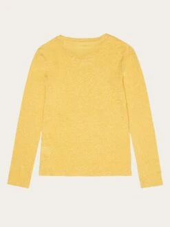 Long Sleeve Linen T-shirt - GOTS/Vegan - Yarrow 7 Long Sleeve Linen T-shirt - GOTS/Vegan - Yarrow -Knowledge Cotton Apparel Store Long sleeve linen t shirt GOTS Vegan Long Sleeves 2120005 1482 Yarrow 2