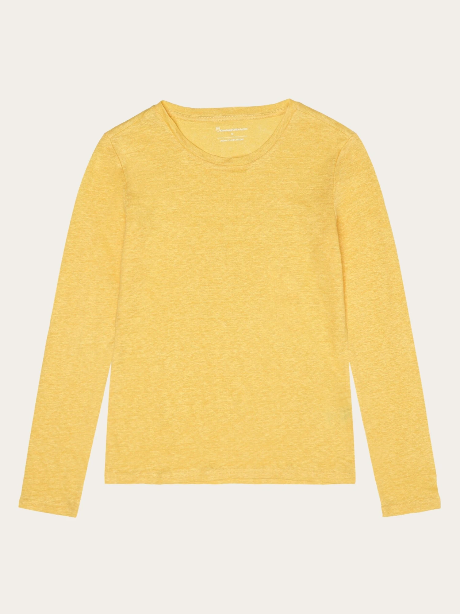 Long Sleeve Linen T-shirt - GOTS/Vegan - Yarrow 3 Long Sleeve Linen T-shirt - GOTS/Vegan - Yarrow