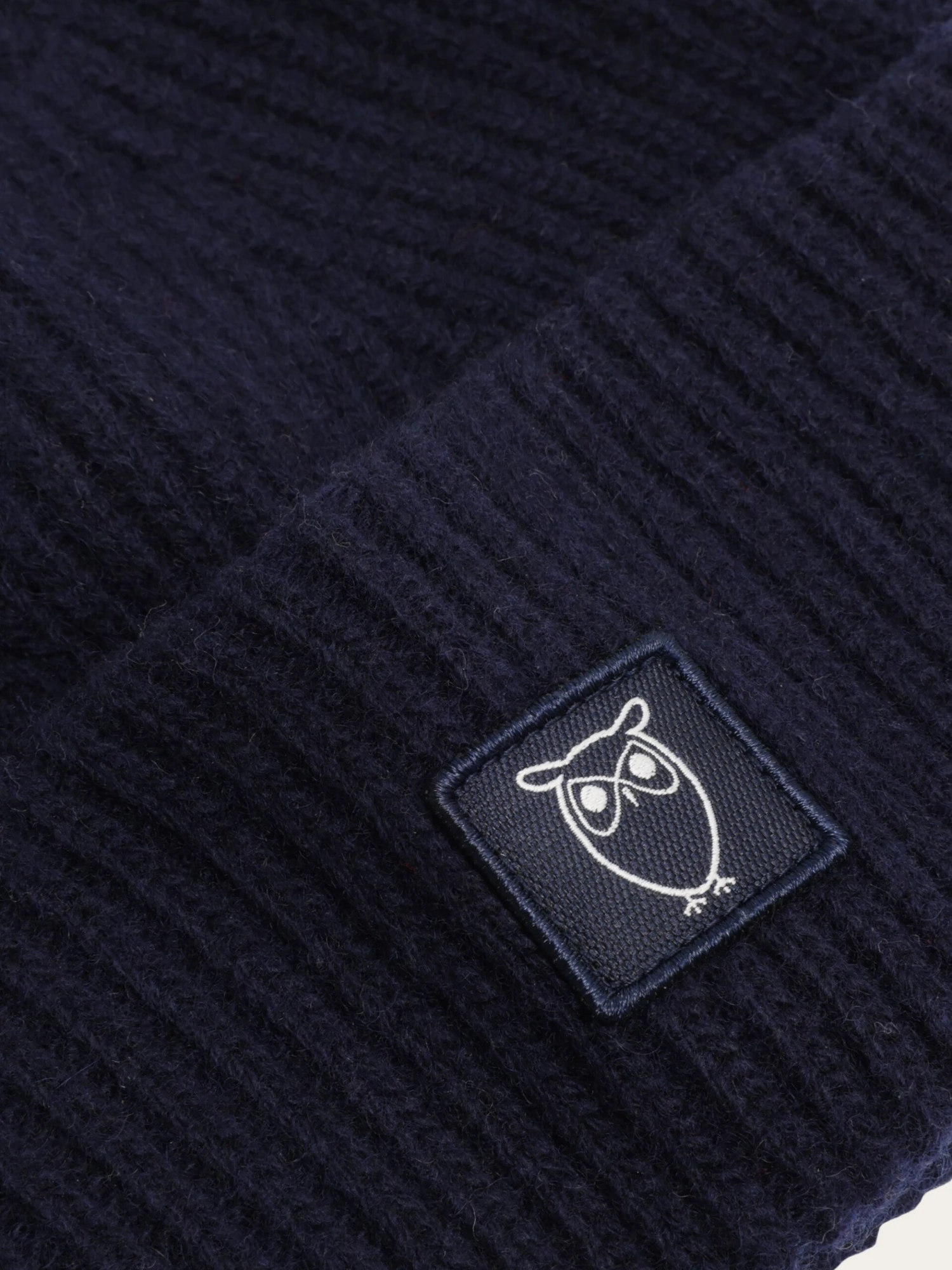 Low Wool Rib Beanie - Total Eclipse 4 Low Wool Rib Beanie - Total Eclipse - Image 2