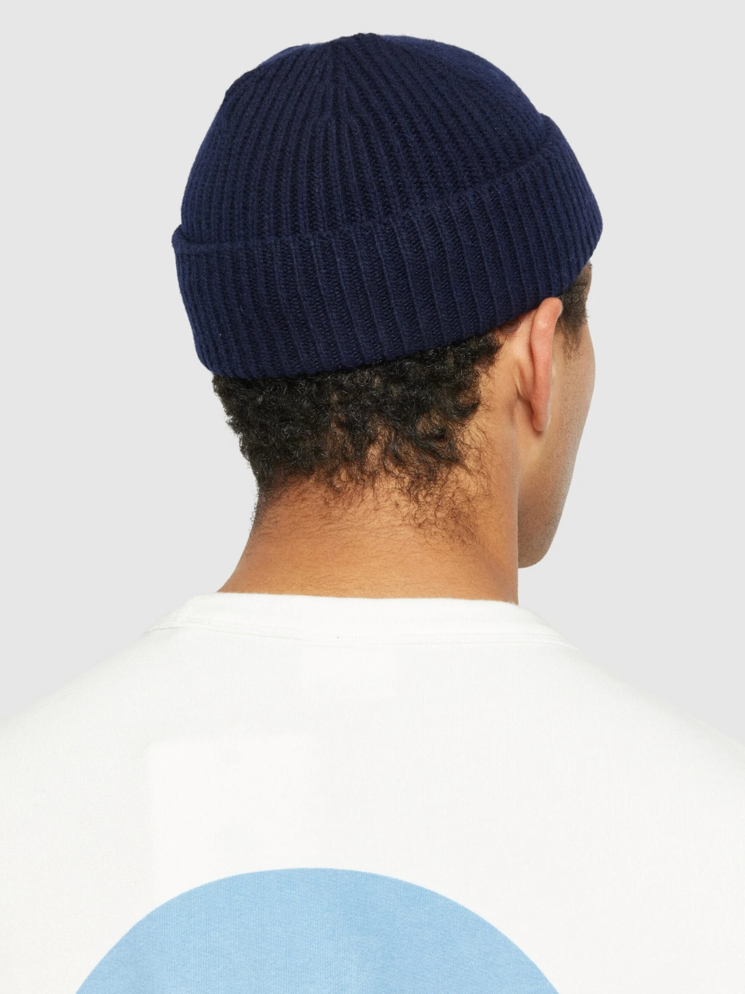 Low Wool Rib Beanie - Total Eclipse 7 Low Wool Rib Beanie - Total Eclipse - Image 5