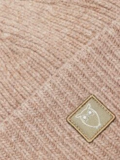 Low Wool Rib Beanie - Kelp Melange 9 Low Wool Rib Beanie - Kelp Melange -Knowledge Cotton Apparel Store Low wool rib beanie Hats 4210008 1336 Kelp melange 3
