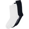 2 Pack Classic Socks - Bright White -Knowledge Cotton Apparel Store Organic Cotton 2 Pack Classic Sock GOTS Vegan Socks 4130028 1010 Bright White