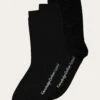2 Pack Classic Socks - Black Jet 1 2 Pack Classic Socks - Black Jet -Knowledge Cotton Apparel Store Organic Cotton 2 Pack Classic Sock GOTS Vegan Socks 4130028 1300 Black Jet