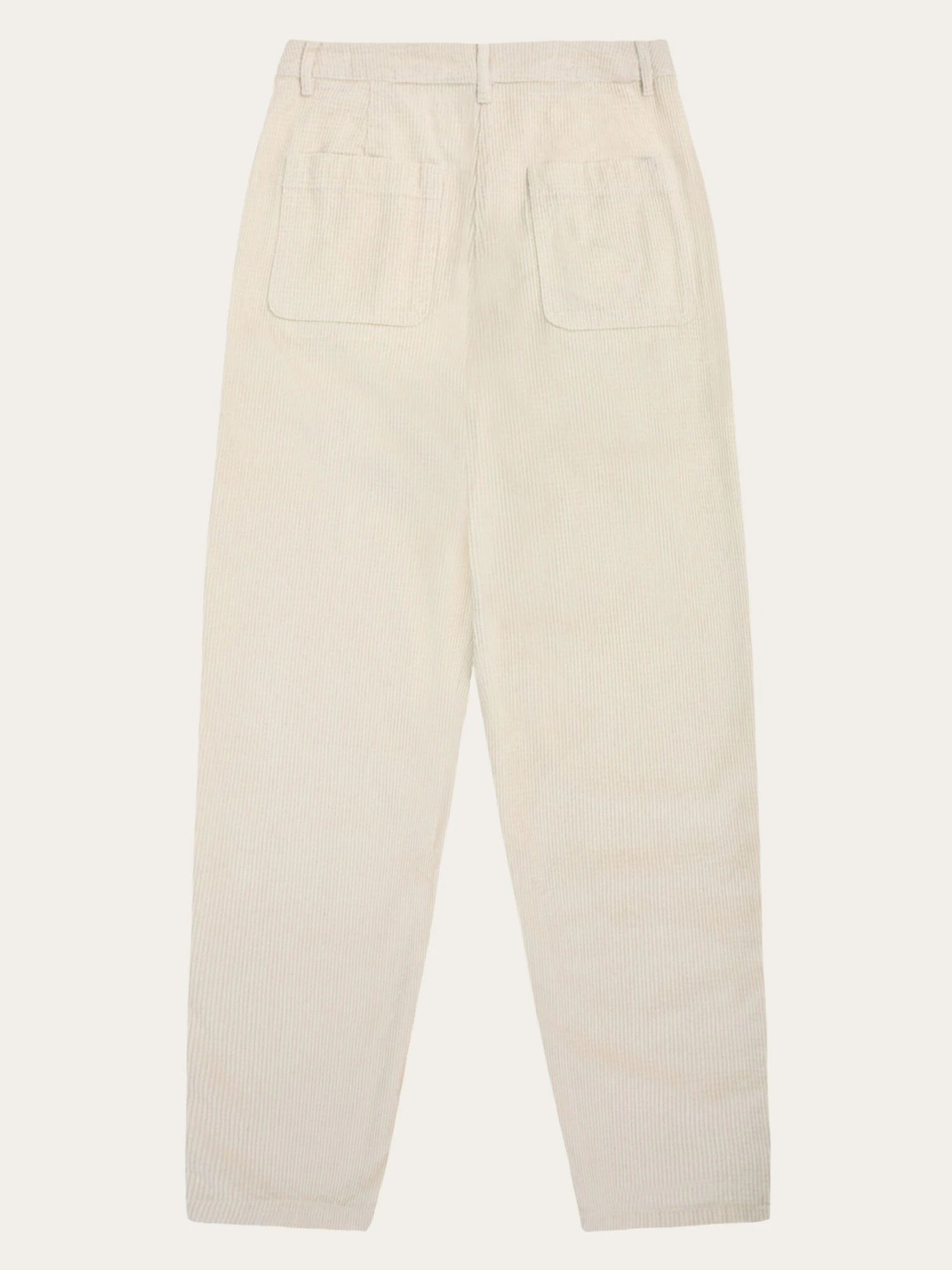 Organic Cotton Chloe Corduroy Pant GOTS - Egret 5 Organic Cotton Chloe Corduroy Pant GOTS - Egret - Image 3