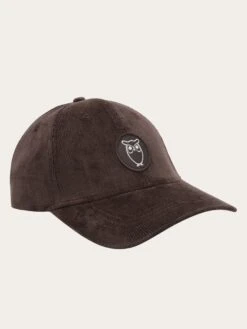 Organic Cotton Corduroy Cap GOTS - Chocolate Torte