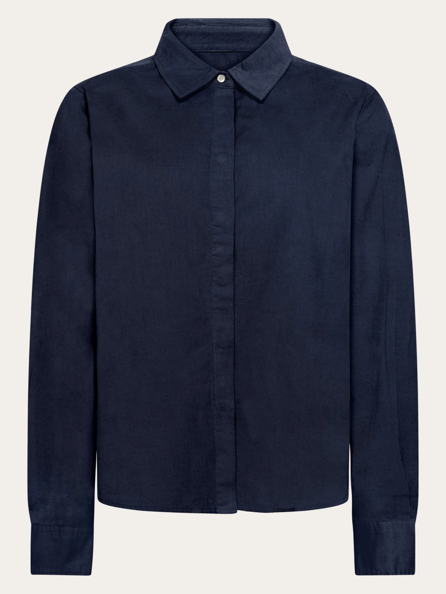 Organic Cotton Corduroy Shirt GOTS - Total Eclipse 3 Organic Cotton Corduroy Shirt GOTS - Total Eclipse