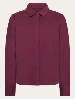 Organic Cotton Corduroy Shirt GOTS - Fig
