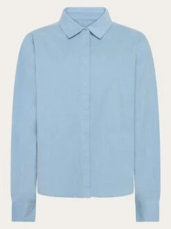 Organic Cotton Corduroy Shirt GOTS - Glacier Lake