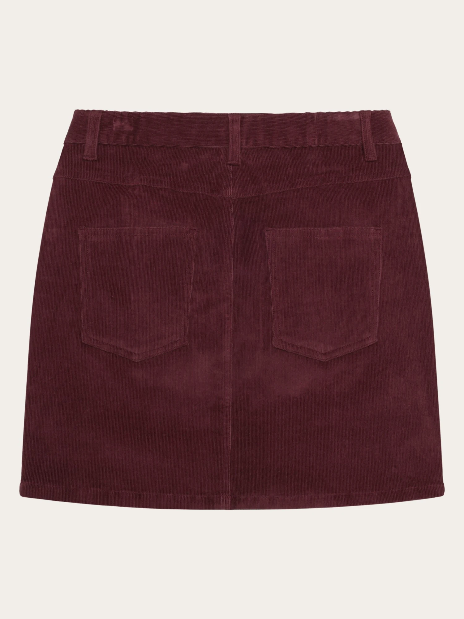 Organic Cotton Corduroy Skirt GOTS - Fig 4 Organic Cotton Corduroy Skirt GOTS - Fig - Image 2