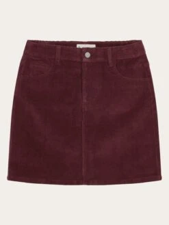 Organic Cotton Corduroy Skirt GOTS - Fig