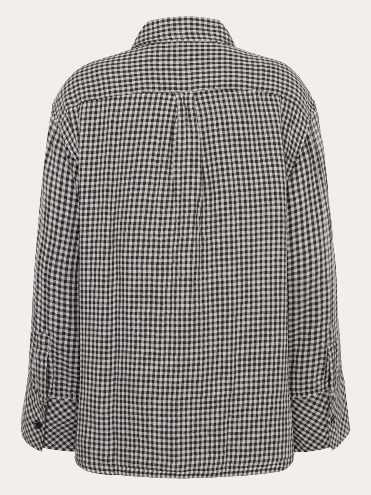 Organic Cotton Double Layer Shirt GOTS - Multi Check 4 Organic Cotton Double Layer Shirt GOTS - Multi Check - Image 2