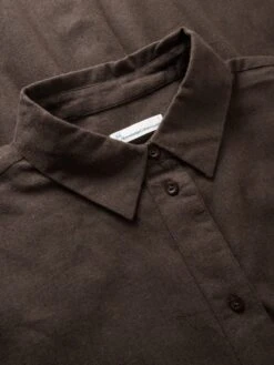 Organic Cotton Flannel Shirt GOTS - Chocolate Torte -Knowledge Cotton Apparel Store Organic Cotton Flannel Shirt GOTS Shirts 2090057 1487 Chocolate Torte 2