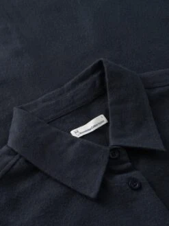 Organic Cotton Flannel Shirt GOTS - Total Eclipse 7 Organic Cotton Flannel Shirt GOTS - Total Eclipse -Knowledge Cotton Apparel Store Organic Cotton Flannel Shirt GOTS Shirts 2090081 1001 Total Eclipse 2