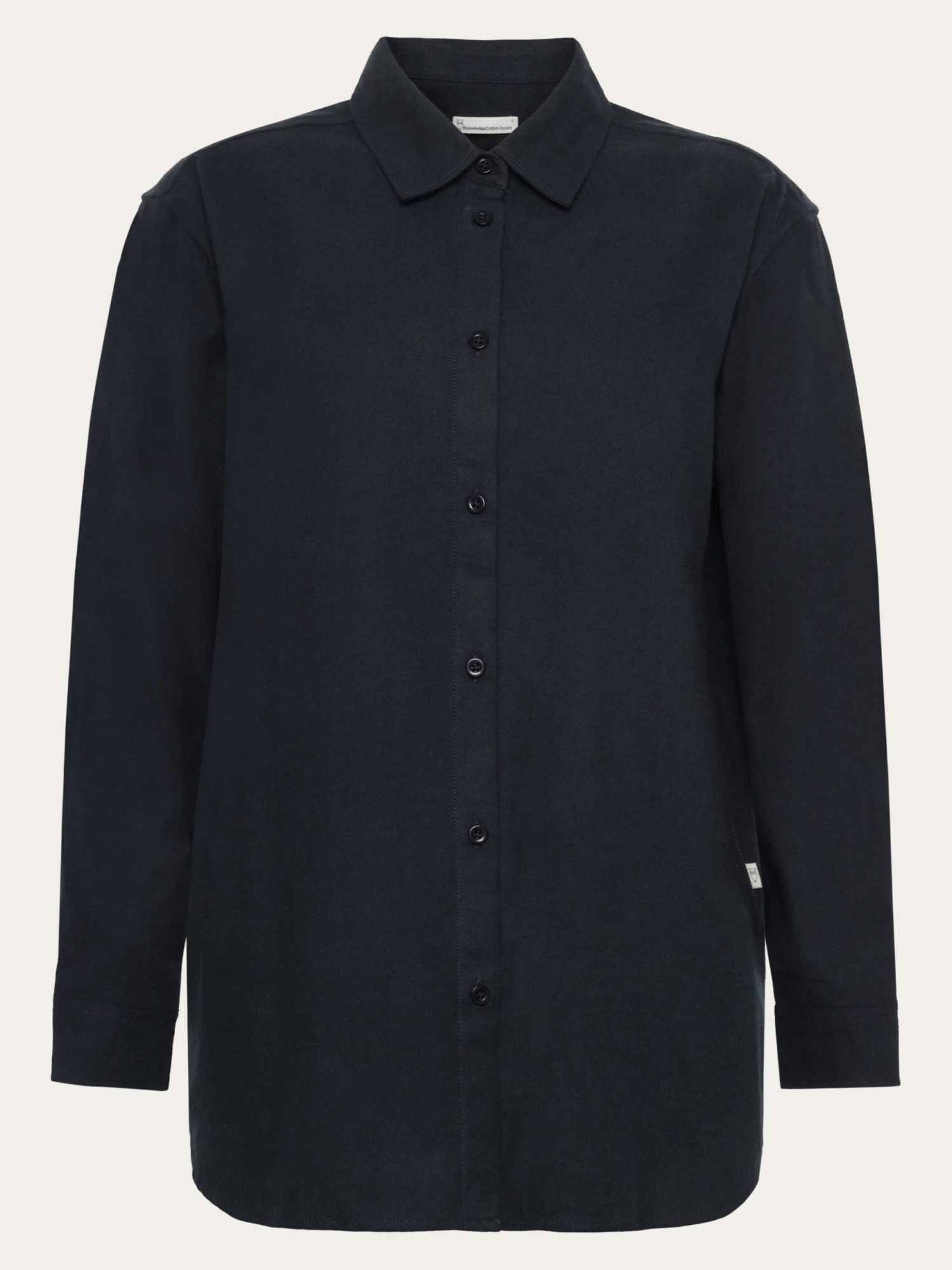 Organic Cotton Flannel Shirt GOTS - Total Eclipse 3 Organic Cotton Flannel Shirt GOTS - Total Eclipse