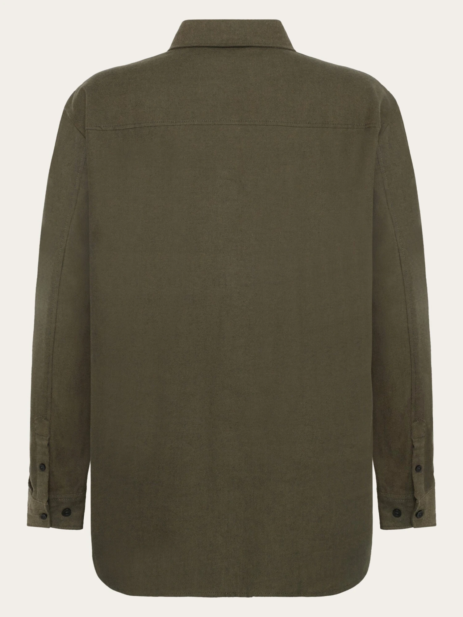 Organic Cotton Flannel Shirt GOTS - Forrest Night 4 Organic Cotton Flannel Shirt GOTS - Forrest Night - Image 2