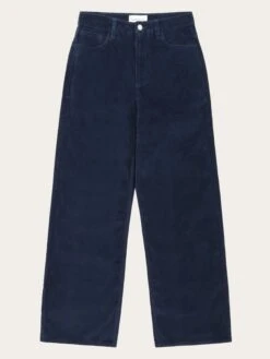 Organic Cotton Gale Corduroy Pants GOTS - Night Sky