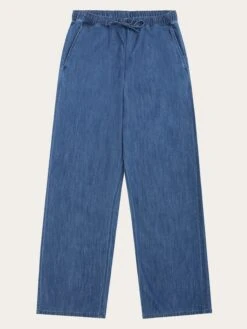 Organic Cotton Posey Denim Pant GOTS - Dark Blue Denim