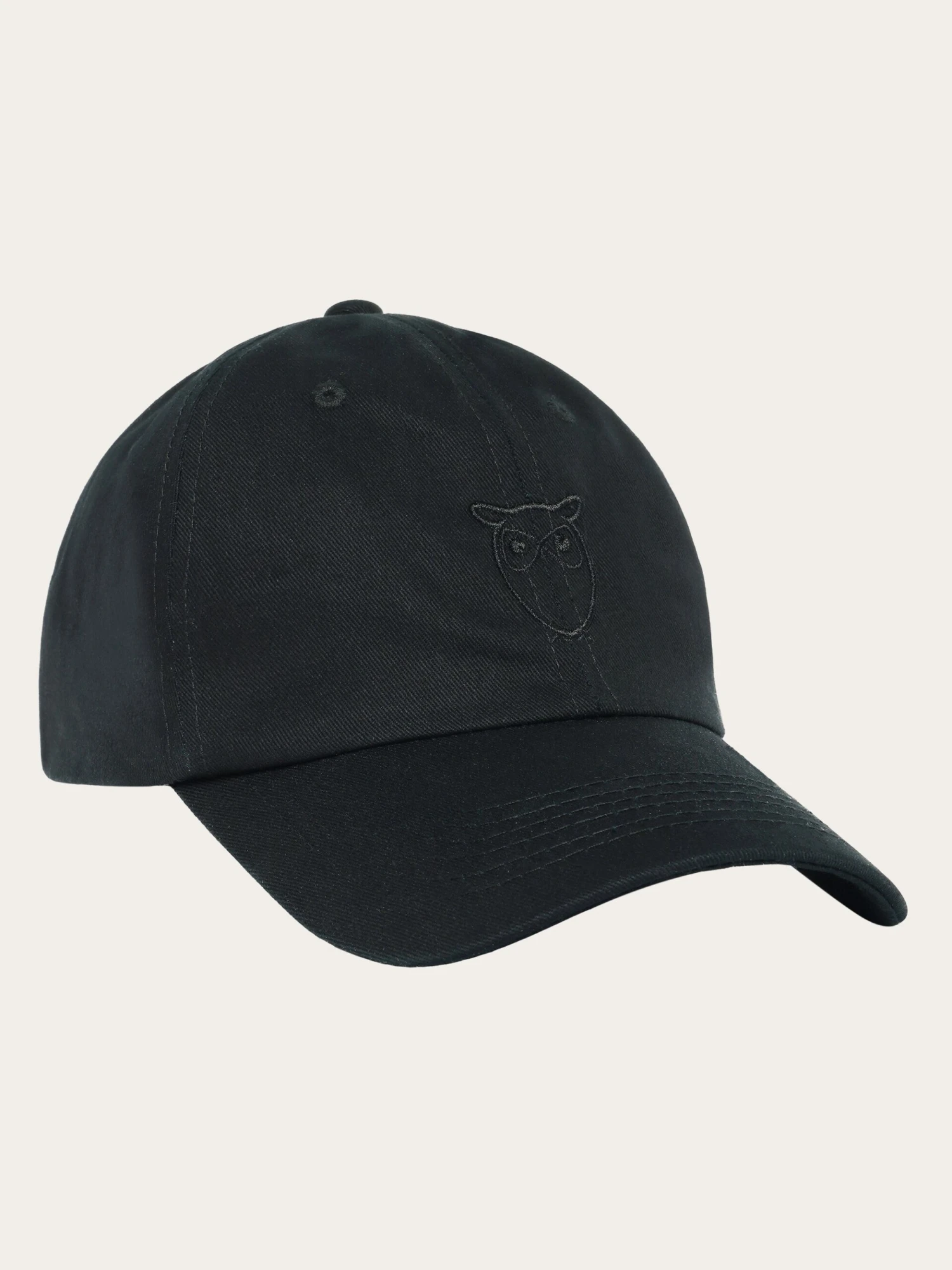 Twill Logo Cap - Black Jet 3 Twill Logo Cap - Black Jet
