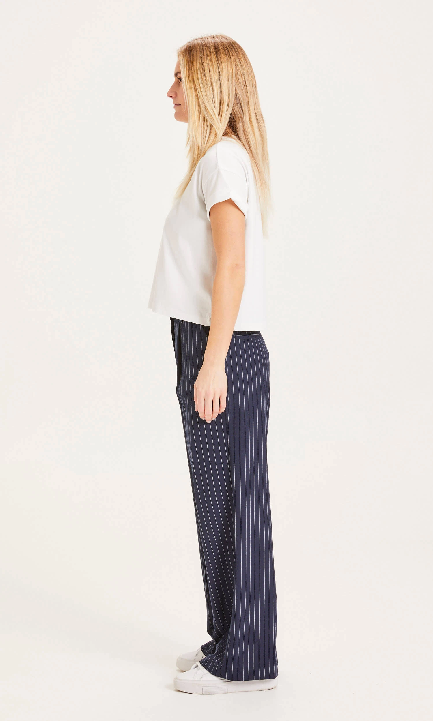 POSEY Pin Strip Wide Pants - Total Eclipse 4 POSEY Pin Strip Wide Pants - Total Eclipse - Image 2