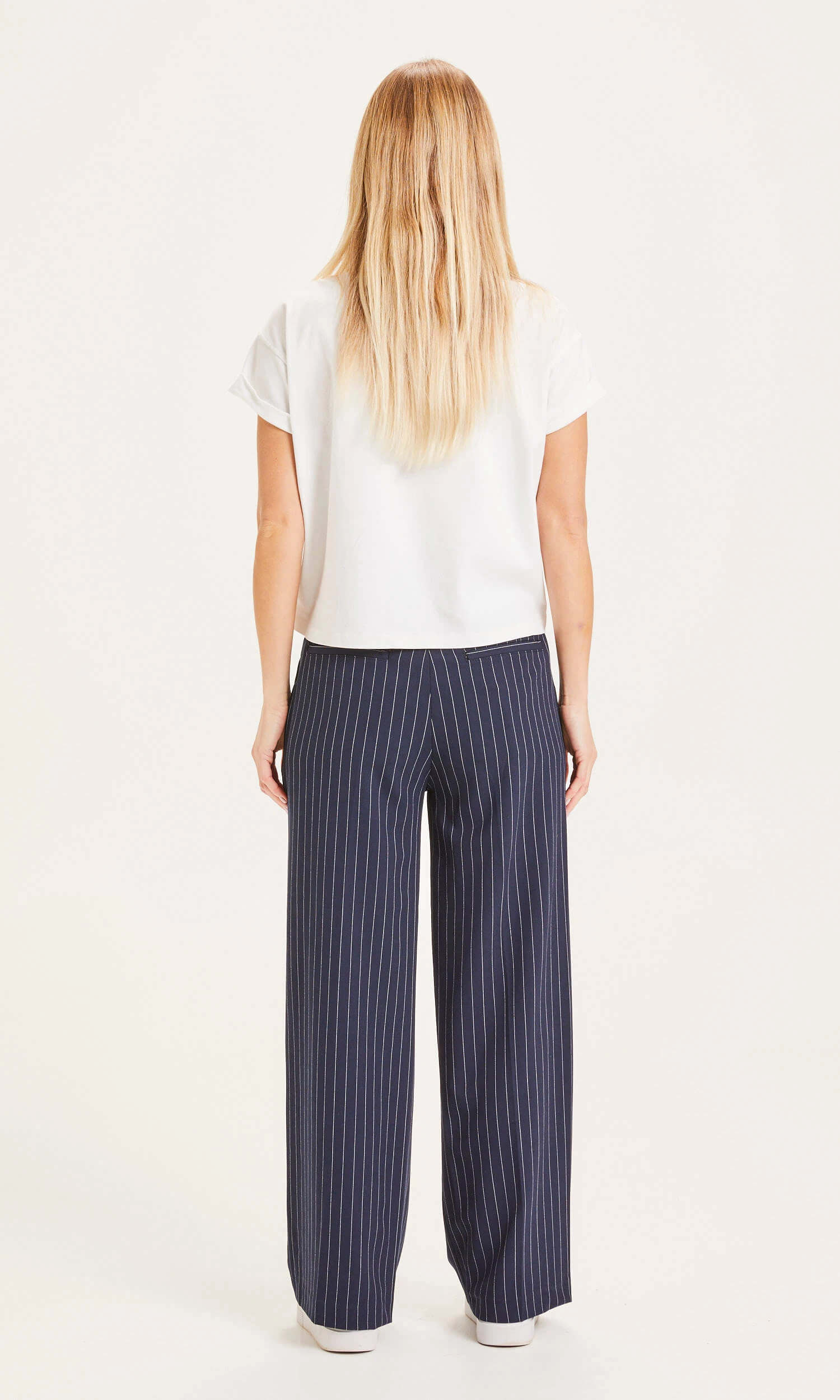POSEY Pin Strip Wide Pants - Total Eclipse 5 POSEY Pin Strip Wide Pants - Total Eclipse - Image 3
