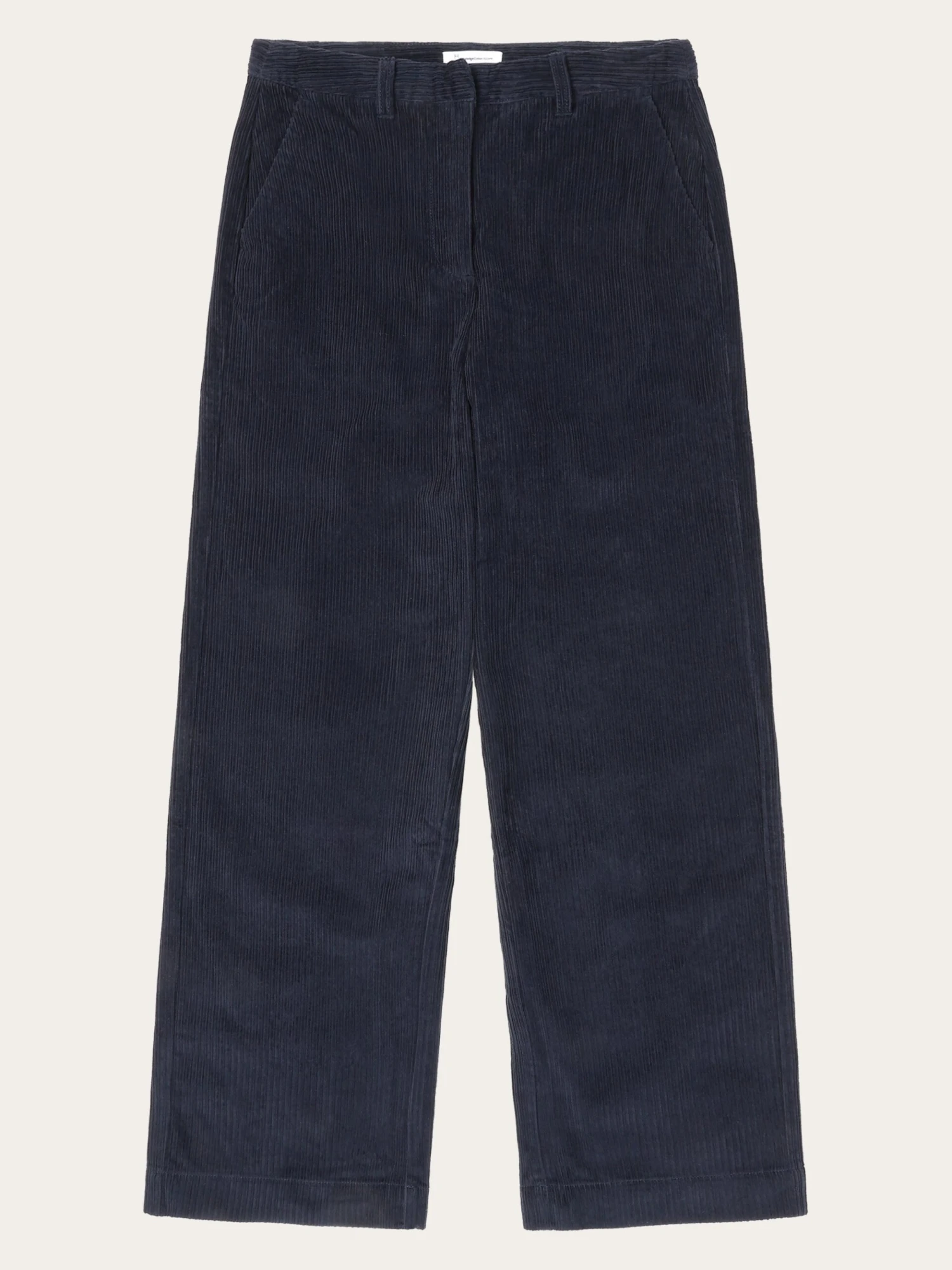 POSEY Wide High-rise Irregular Corduroy Pant - GOTS/Vegan - Night Sky 3 POSEY Wide High-rise Irregular Corduroy Pant - GOTS/Vegan - Night Sky