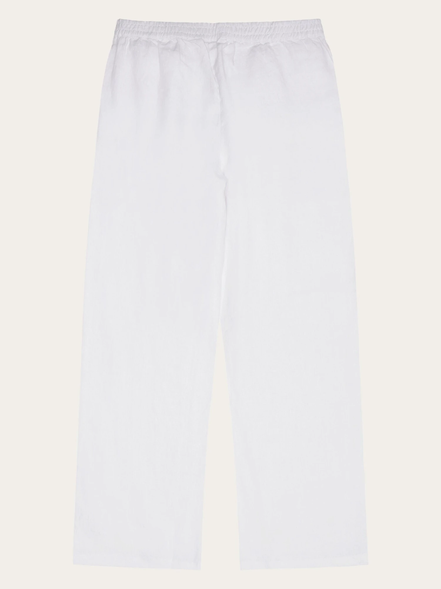Posey Wide Linen Pants - Bright White 5 Posey Wide Linen Pants - Bright White - Image 3