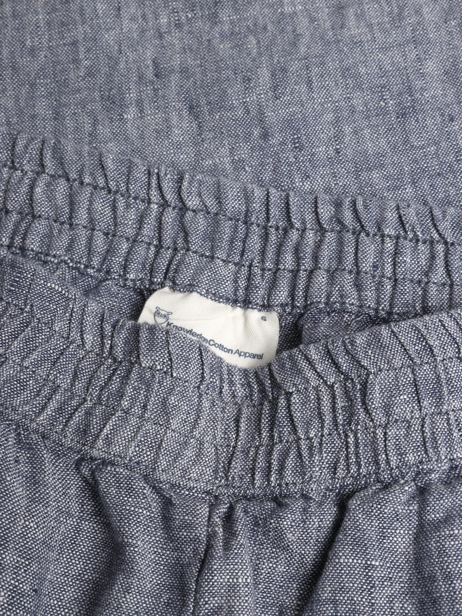 Posey Wide Linen Pants - Vintage Indigo - Image 2